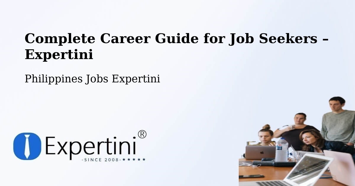 Career Guide for Job Seekers – Cotabato - Cotabato, Philippines Jobs Expertini