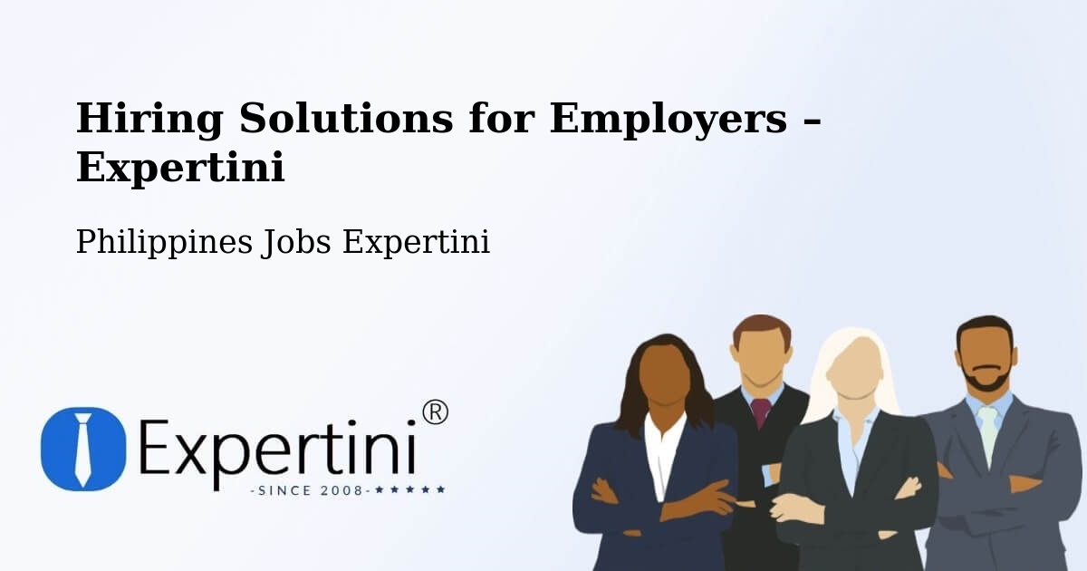 Hiring Solutions for Employers in Cotabato - Cotabato, Philippines Jobs Expertini