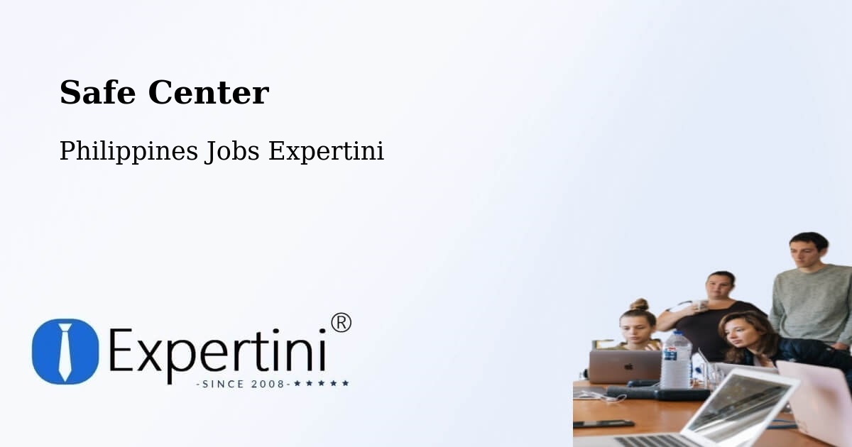 Safety Center – Cotabato - Philippines Jobs Expertini