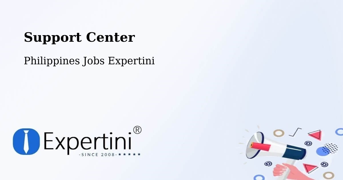 Support Services – Cotabato - Philippines Jobs Expertini